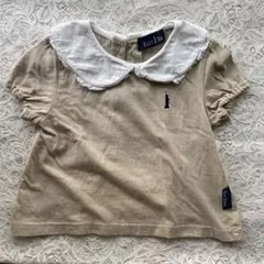 イーストボーイ 90 女の子 夏 Tシャツ 襟付き フリルのサムネイル