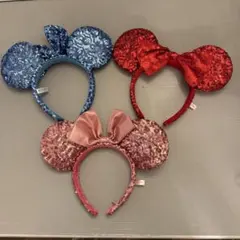 ディズニー耳カチューシャ3点セット