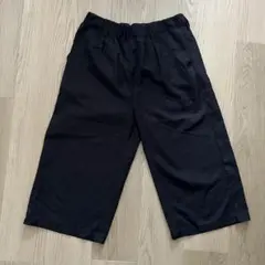 【SPINS】パンツ スラックス ワイドパンツ ブラック