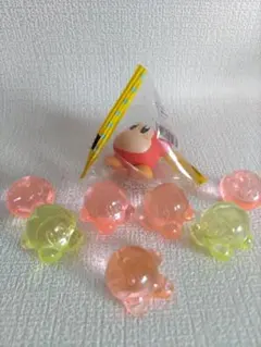 星のカービィ　ワドルディのフィギュア＋アクリルフィギュア7個セット☆