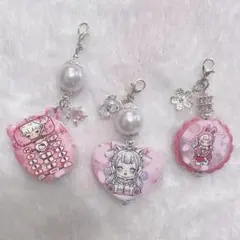 スカルパンダ SP ファスナー ジッパー チャーム チャック キーホルダー