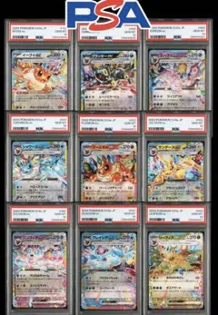 PSA10 9連番 ブイズ コンプリート テラスタルフェス rr 極美品