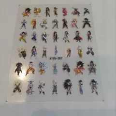 ドラゴンボール　ネイルシール(*˘︶˘*).。.:*♡