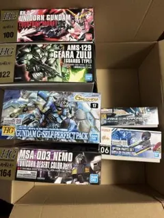 HG ガンダムダブルオーコマンドクアンタ ネモ ゼータガンダム 百式