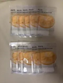 【10枚セット】 アビブ Abib 弱酸性pHシートマスク ゆずフィット
