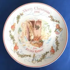 ピーターラビット 1994年クリスマスプレート - メルカリ
