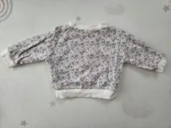 小花柄 トレーナー 80cm