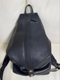 ZARAブラック ジオメトリックバックパック リュックのサムネイル