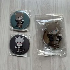 にじさんじスクラッチ第3弾缶バッジアクリルキーホルダー 叶 葛葉ChroNoiR