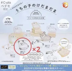 【新品未開封】うちの子のけだまだま　『限定アソート』黒柴 2個セット