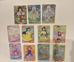 ひみつのアイプリ　つむぎ　星4 アイリ　リンリン　ひまり　星3 11枚セット
