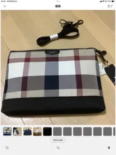 【新品】ブルーレーベルクレストブリッジ　ショルダーバッグ　赤　バーバリー　421 新品】ブルーレーベルクレストブリッジ ショルダーバッグ 赤