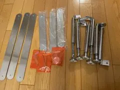 無印良品スチールユニットシェルフつっぱりパーツ脚キャップ6個 - メルカリ