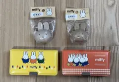 ミッフィー　ミニ筆箱＋色鉛筆＋鉛筆削り　2セットのサムネイル