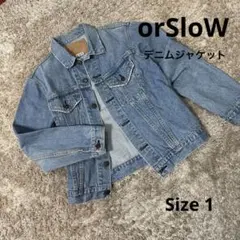 orSlow オアスロウ デニム ジャケット size1 bshop beams