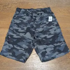 新品 GAP 160 ハーフパンツ 迷彩 カモフラージュ 綿100 XXL