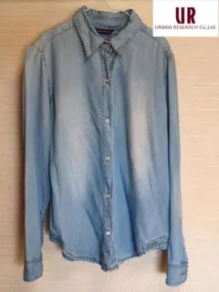 URBAN RESEARCH デニム長袖シャツ