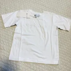 アニエスベー★agnis b★4ansサイズ★ロゴTシャツ　半袖　刺繍
