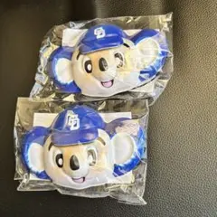 新品未開封〈中日ドラゴンズ〉ドアラ　かわいいミニお面ペア