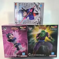 ドラゴンボール一番くじ B賞 孫悟飯 C賞 ピッコロ D賞 ベジータ - メルカリ