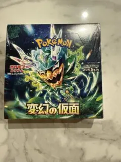 ポケモンカードゲーム 変幻の仮面 拡張パック 未開封BOX シュリンク付