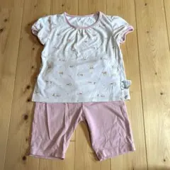 UNIQLOパンダピンクパジャマ 90cm