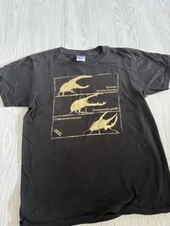 Printstar 甲虫図鑑 Tシャツ 150サイズ ブラックのサムネイル