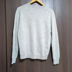 ぱぴ様専用　グレー クルーネックセーター Lサイズ