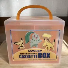 ポケモンGAME BOY カセットボックス オレンジ
