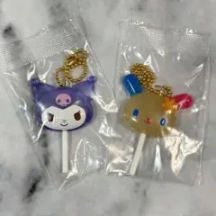 【匿名配送】クロミ ウサハナ カラフルキャンディチャーム