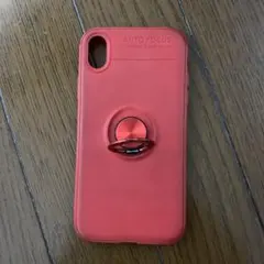 レッドリング付きiPhoneXRケース