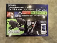 新品未開封ドラレコMITSUBA EDR-22G BLACK - メルカリ