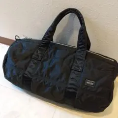 美品　ポーター　タンカー　ドラムバッグ