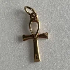 K18 クロスデザイン　ペンダントトップ