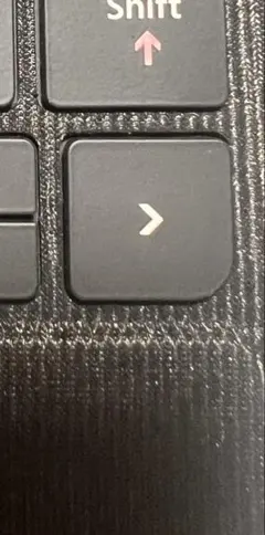 Surface Go パンタグラフ＆キートップ　右矢印