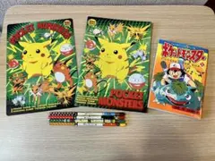 ポケットモンスター 下敷き　ノート　バトルえんぴつ4本　コミックス第5巻のセット