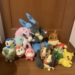 ポケモンぬいぐるみ　まとめ売り　15点セット 2025年最新】ポケモン ぬいぐるみ まとめ売りの人気アイテム