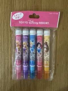 ディズニー　プリンセス カラーペンセット