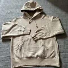 ベージュ フード付き スウェット