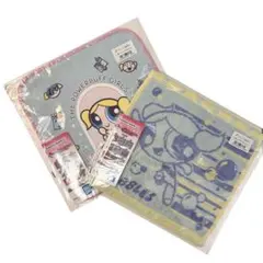 パワーパフガールズ 一番くじ G賞 おでかけタオルコレクション 2枚セット