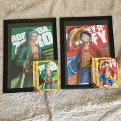 ジグゾーパズル　ワンピース　額縁