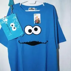 新品 Tシャツ 4L クッキーモンスター セサミストリート ミニショルダーバッグのサムネイル