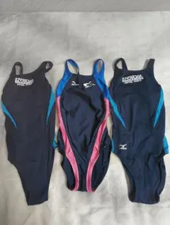競泳水着　スポーツ水着　MIZUNO　3着セット　130サイズ