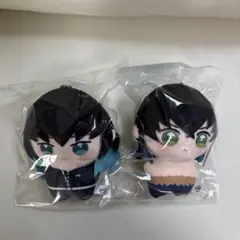 鬼滅の刃 ぽにすてっぷ ぬいぐるみ 時透無一郎　嘴平伊之助