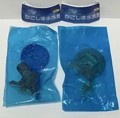かごしま水族館　フィギュアコレクション テッポウエビ＆ヤシャハゼ　ジンベエザメ