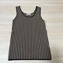 LOWRYS FARM 柄トップス　インナー　ニットトップスのサムネイル