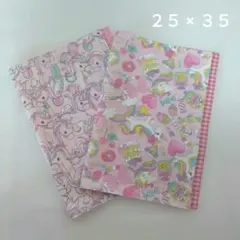 ランチョンマット 2枚セット 25×35 ランチクロス 給食ナフキン ユニコーン