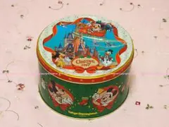 東京ディズニーランド クリスマスファンタジー 2007 クッキー缶 空き缶 ①