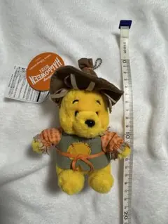 プーさん ぬいぐるみバッジ タグ付き ハロウィン