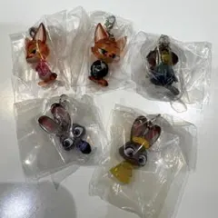 ズートピア2 めじるしアクセサリー 全5種 コンプリートセット